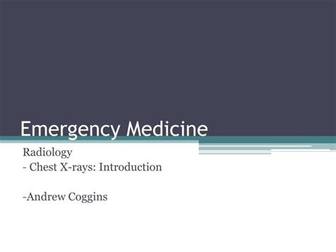 Ppt Emergency Medicine Powerpoint Presentation Free Download Id