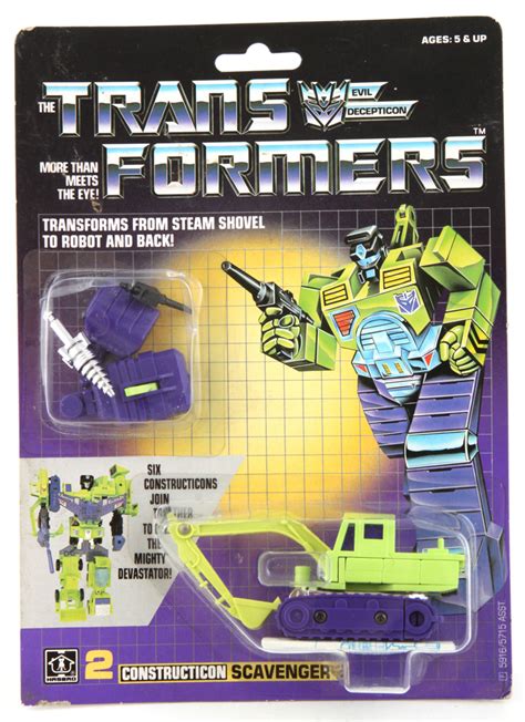 Constructicons Devastator G1 Scavenger 2 Transformers G1