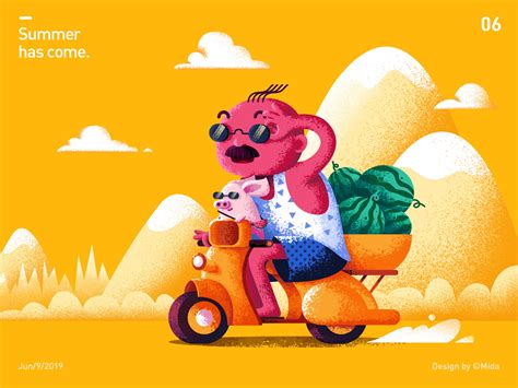 Summer Has Come By Mida On Dribbble