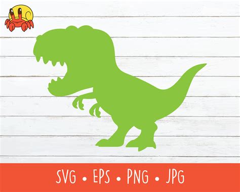 Tyrannosaurus Rex SVG Vector T Rex Cut File For Cricut PNG Etsy