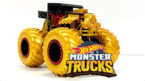 Unboxing Hot Wheels Monster Trucks Bone Shaker Youtube