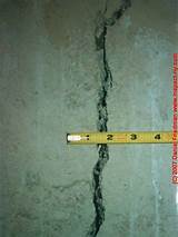 Pictures of Foundation Settlement Crack Repair