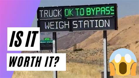 Prepass For Trucking Bypass Weigh Stations Youtube
