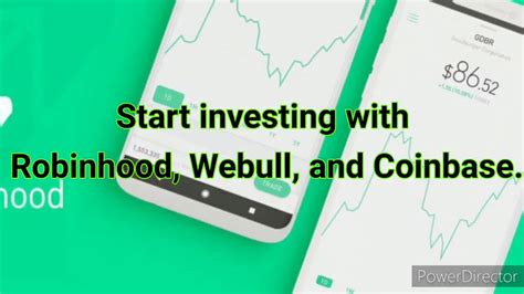 Rh signup is about 50k more than cb. Join Robinhood, Webull, and Coinbase and start investing ...