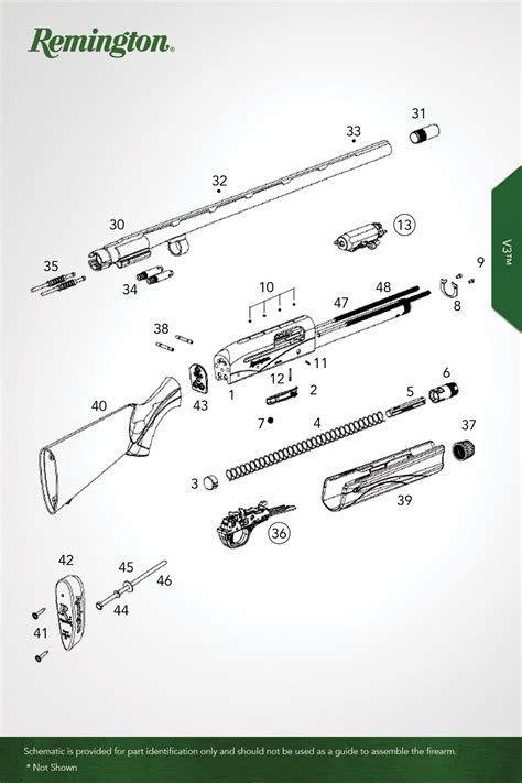 V3 Shotguns Remington Replacement Parts Oem