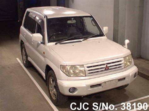 1999 Mitsubishi Pajero Io White For Sale Stock No 38190 Japanese