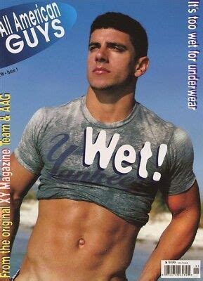 All American Guys Magazine Gay Jock Xy Underwear Wet Ebay