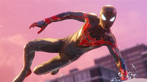 Spider Man Miles Morales Update Adds A New Suit Realistic Muscle