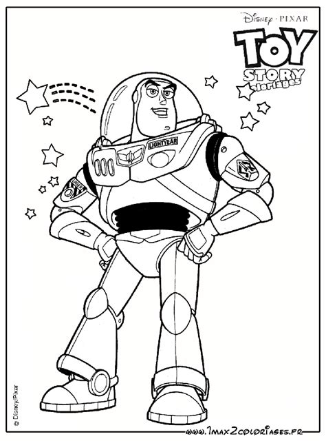 Coloriages Du Film Pixar Walt Disney Toy Story Buzz Lightyear