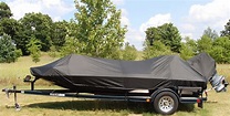 carver styled to fit boat cover. | Boat covers, Bass boat, Tracker boats