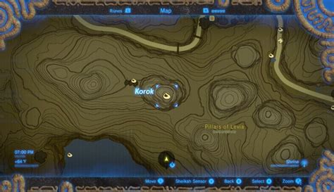 Dueling Peaks Korok Seed Locations Zelda Dungeon