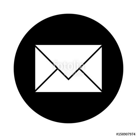 Mail Icon Circle 96413 Free Icons Library