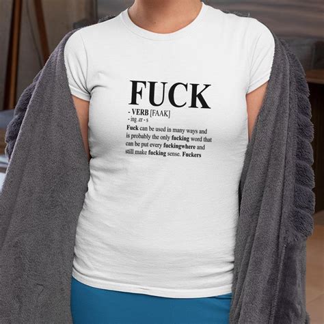 Fuck Definition Essential T Shirt T Shirt Womens T Shirt Etsy