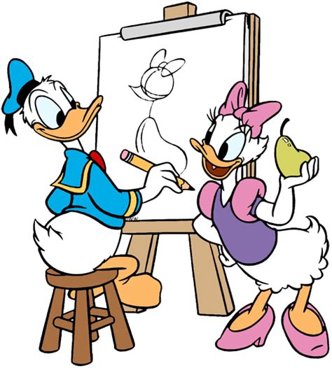 Donald And Daisy Duck Drawings