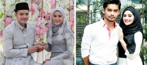 5 pasangan artis malaysia yang berkahwin pada usia yang muda kaki kecoh
