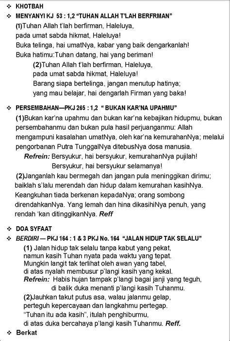 Doa pembuka acara diatas sangat cocok bagaikan kalimat dan perkataan pembuka suatu acara pengajian di karenakan memang sunnah yang diajarkan oleh nabi. Teks Doa Pembukaan Perayaan Natal : Dwi Ditha Putri: Tata ...