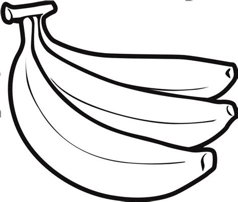 Banana Template ClipArt Best