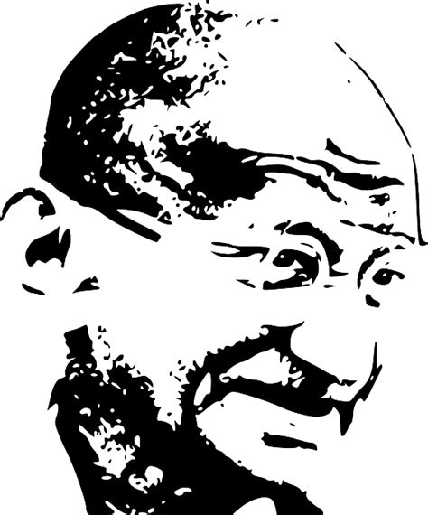 Mahatma Gandhi Skizzieren Kostenlose Vektorgrafik Auf Pixabay