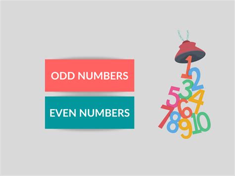 Odd And Even Numbers Clip Art