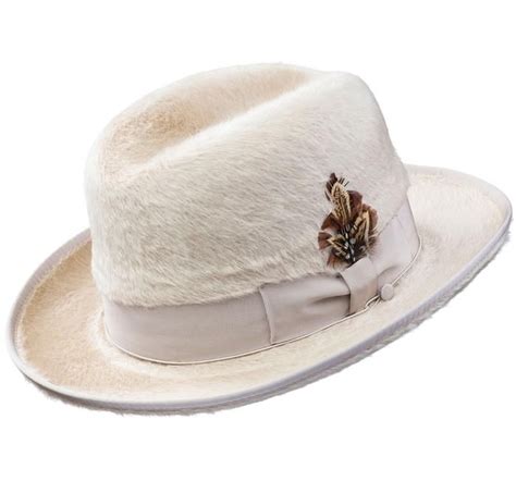 Alpha Godfather Homburg Beaver Hat Mens Hats Fashion Mens Hats