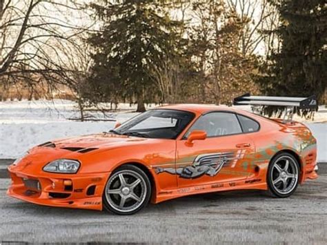 Toyota Supra Paul Walkers 10 Second Car From The Fast And The