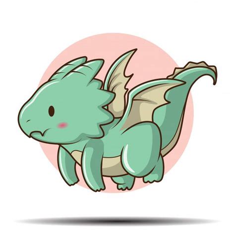 Cute Baby Dragon Cartoon Character Fairy Tale Cartoon Concept Artofit