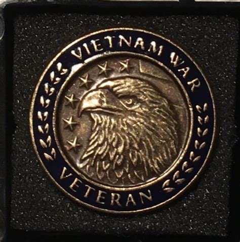Vietnam War Veteran 50th Anniversary Eagle Commemorative Lapel Pin Ebay