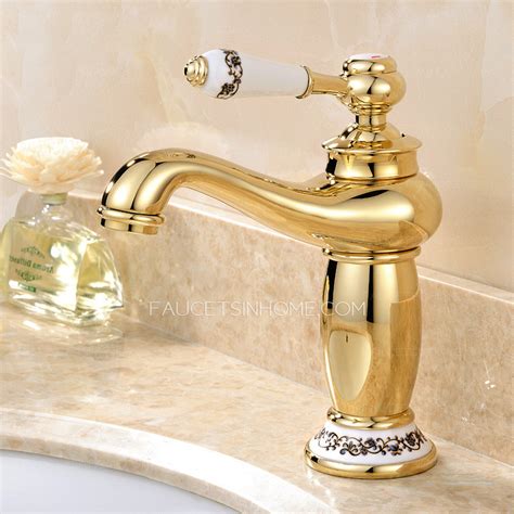 About 12% of these are basin faucets, 1% are kitchen faucets, and 26% are bath a wide variety of bath brass faucets antique options are available to you, such as style, valve core material, and number of handles. Antique Gold Polished Brass Single Handle Bathroom Faucet