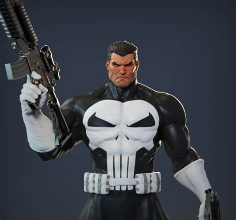 Artstation The Punisher Erick Sosa Punisher Marvel Art Comic