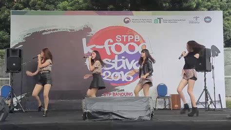 4tunes Perform K Food Fest 2016 Stp Bandung Cover Red Velvet One Of These Nights Youtube