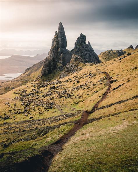i can see why they choose to film so many movies here… old man of storr isle of skye scotland