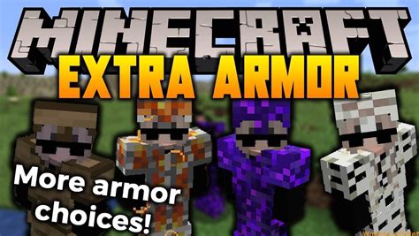 Extra Armor Mod For Minecraft 11641163 Effects And Bonuses Armors