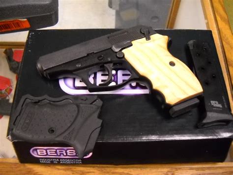 Bersa Thunder 380 Conc Carry 2 Mags Custom Wood Grips For Sale At