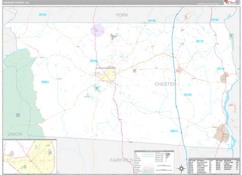 Chester County Sc Maps