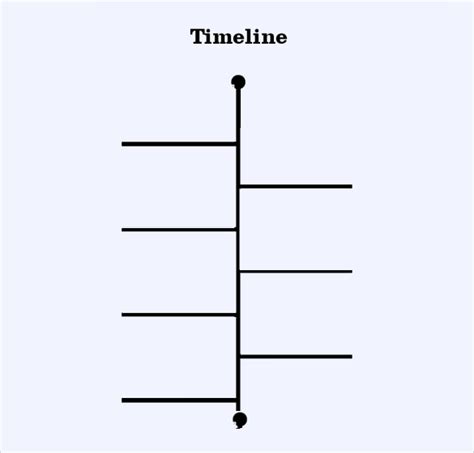 Free 9 Blank Timeline Templates In Pdf Ms Word