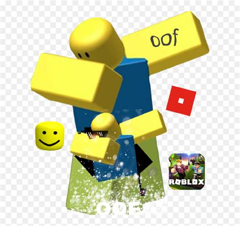 Roblox Noob Oof Sticker By Grace Oof Roblox Noob Hd Png Download Vhv