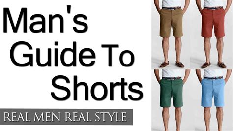 Primers Complete Visual Guide To Shorts Updated Short Men Fashion