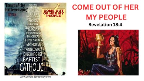 Come Out Of Her My People Revelation 184 Youtube