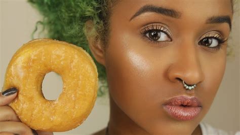 Glazed Donut Makeup How To Glaze Your Face Makeup Tutorial Youtube