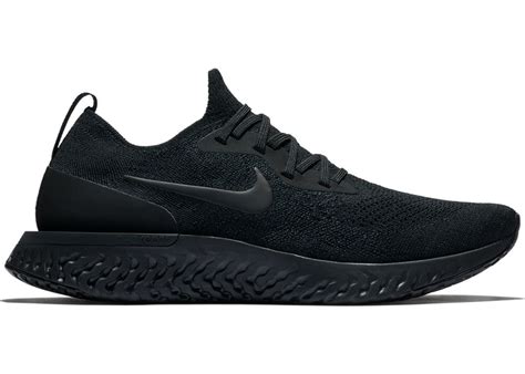 With a form fitting flyknit upper that seems to conform to the foot after several runs, the epic react is designed to last more than the. Nike Epic React Flyknit Triple Black - AQ0067-003