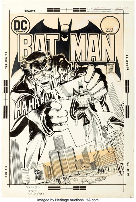 Neal Adams Batman 251 Cover Coming Up For Auction Its All Just Comics