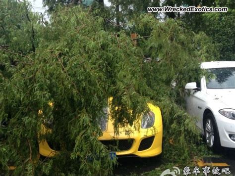 Ferrari 599 Gto Wrecked Shanghai China