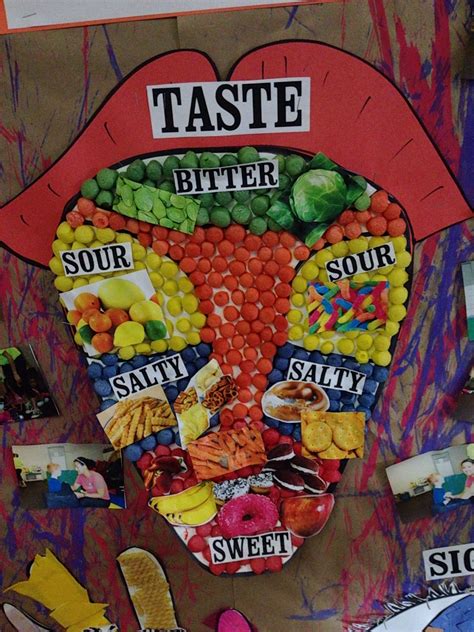 Five Senses Board Taste Abc Activities Health Activities Preschool