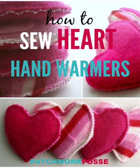 Heart Hand Warmers Tutorial Hand Warmers Diy Hand Warmers Diy