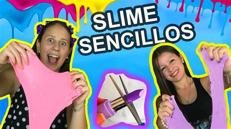 Slime F Ciles De Hacer Con Y Sin B Rax Recetas Paso A Paso Youtube