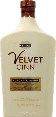Cruzan Velvet Cinn Cream Liqueur 750 Ml Kroger
