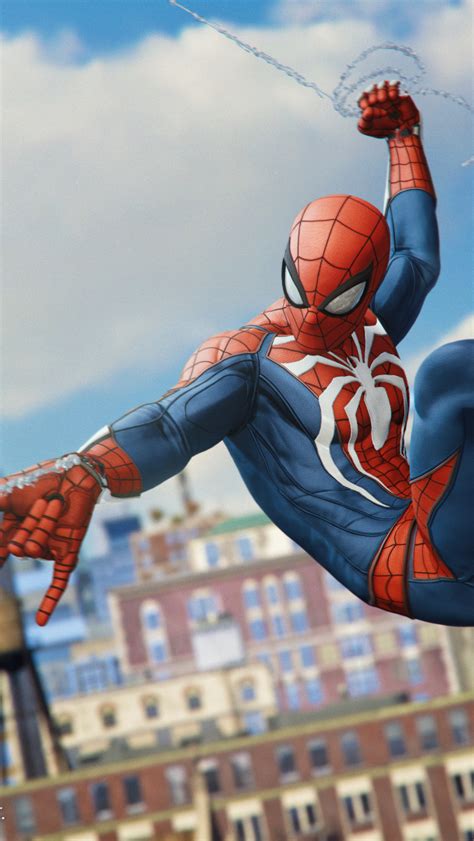 Free Download Marvels Spider Man Ps4 Web Sling 4k Ultra Hd Wallpaper