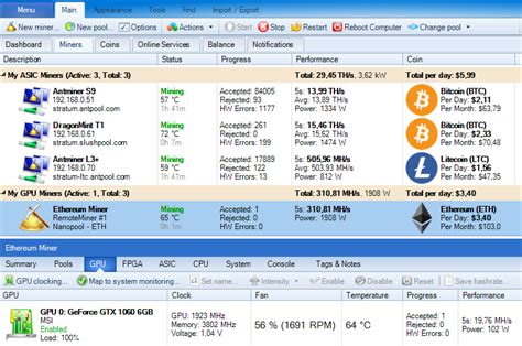 It is a free bitcoin miner software. Awesome Miner - Manage and monitor mining operations
