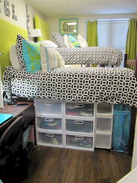 Creative Dorm Room Storage Organization Ideas On A Budget 7 Cool Dorm Rooms Dorm Room