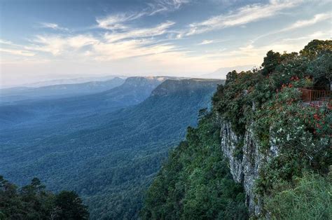 Gods Window Viewpoint At Blyde River Canyon South Africa By Palojono